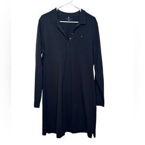 Tommy Hilfiger Black Polo Dress - Cotton - Size XL